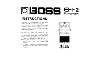 EH-2 Manual