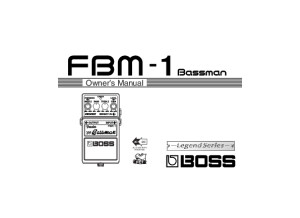 FBM-1 Manual