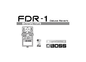 FDR-1 Manual