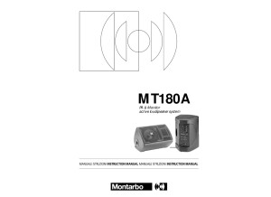 Montarbo MT180A manual 