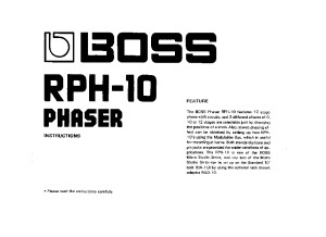 RPH-10 Manual