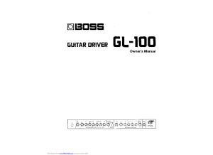 GL-100 Manual
