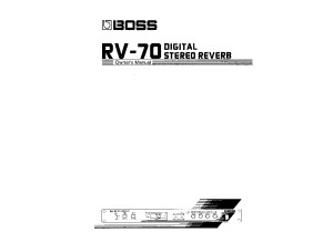 RV-70 Manual