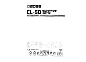 CL-50 Manual