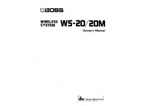 WS-20 & WS-20M Manual 