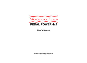 pedal power 4x4 manual 