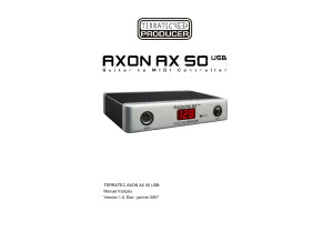 AXON AX 50 USB Manual FR 1.0 