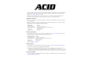ACID40 manual 