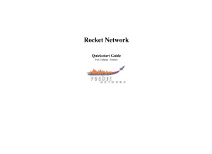 Rocket Network for Cubasis Quick Start 