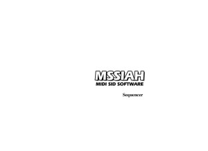 MSSIAH Sequencer 