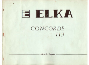 ELKA CONCORDE 119 SCHEMA 