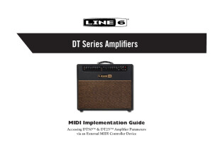 DT Amplifier MIDI Implementation Guide   English ( Rev A ) 
