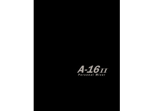 A-16II Manual