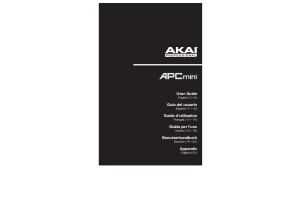 APC mini   User Guide   v1.0 