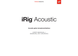 iRig Acoustic User Manual 