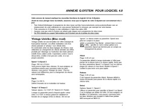 tc electronic g system manual addendum french 
