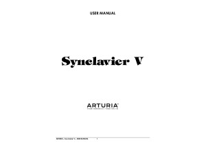 Synclavier V Manual 1 0 0 EN 