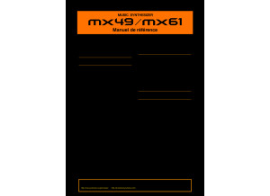 MX 49 61 mk2 Reference Manual 