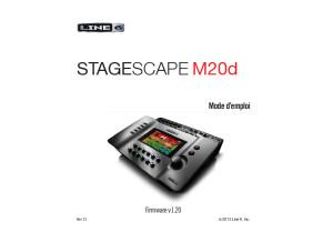 StageScape M20d Advanced Guide   French ( Rev D ) 