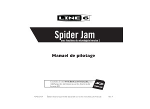 Spider Jam Pilot's Guide   French ( Rev F ) 