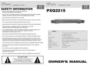 PXQ2215 INFORMATION