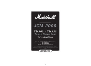 TSL100 & TSL122 Manual 