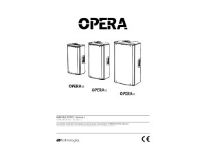 Opera 10 & Opera 12 & Opera 15 Manual