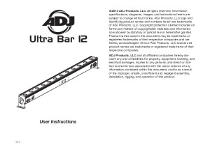 ADJ ultra bar 12 