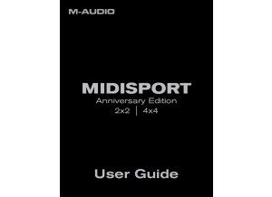 M-Audio 2x2 - 4x4 - Manual EN