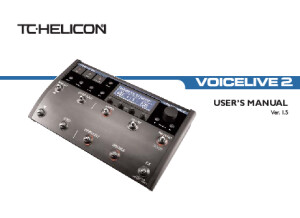 TC Helicon   VoiceLive 2 - Manual EN V1.5 