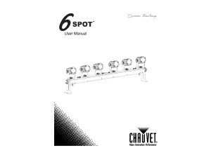 Chauvet 6spot Tri - Manual EN