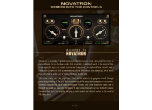 Novatron User Manual 