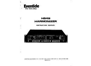 Eventide H949 Harmonizer 