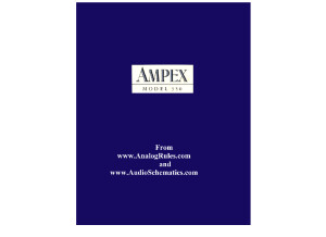 Ampex 350 Manual  