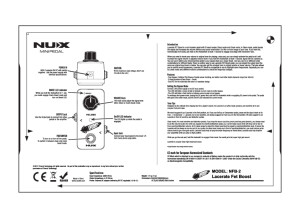 nUX Lacerate Manual