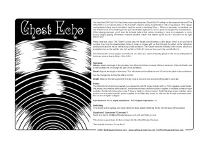 EarthQuaker Devices Ghost Echo V3 Manual
