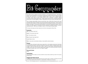 EarthQuaker Devices Bit Commander V2 Manual