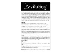 EarthQuaker Devices Levitation V2 Manual