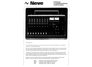 Neve 542X Manual 
