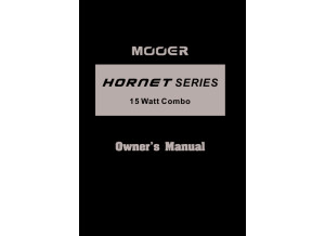 Mooer Hornet Manual