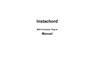 Instachord Manual 