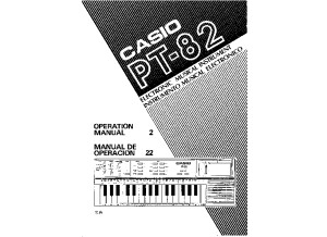 Casio PT 82 Manual 