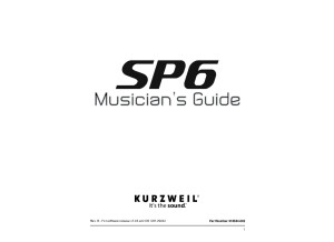 SP6 Musicians Guide  RevB  