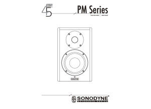Sonodyne PM Series Manual 