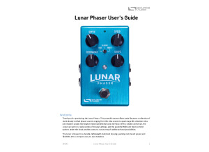 Source Audio Lunar Manual 