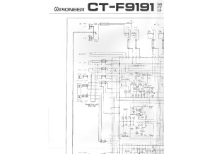 hfe pioneer ct f9191 schematic 