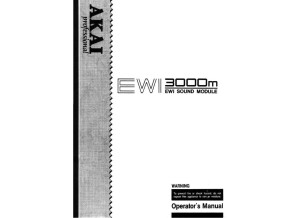 EWI 3000M Manual