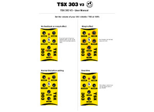User Manual TSX303 Distortion
