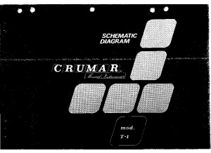 Crumar T-1 Service Manual