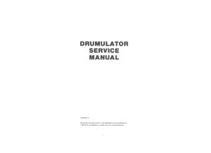 Emu Drumulator ServiceManual